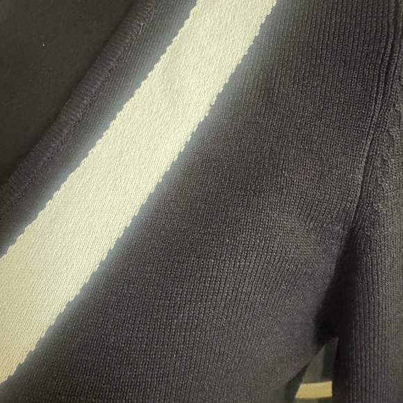 INC International Concepts Black, White, and Blue Mini Dress - Picture 4 of 7